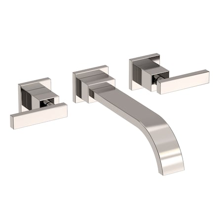 Newport Brass Wall Mount Lavatory Faucet in Polished Nickel 3-2041-15